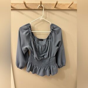SHEIN L peplum top